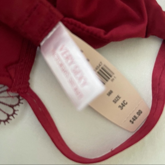 VS Sexy Plunge Coverage Pushup Racerback Lace Bra - Picture 13 of 14